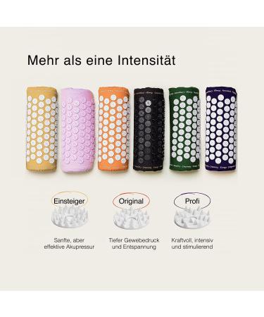 Shaktimat Acupressure Pillow - Original Since 2007 for Relaxation | Yellow | Ideal for Neck Shoulder & Head Relief | Perfect for Beginners | International Shipping Available - Buy Online on GoSupps.com