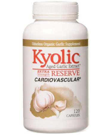 Kyolic Aged Garlic Extract Cardiovascular Extra Strength Reserve Capsules