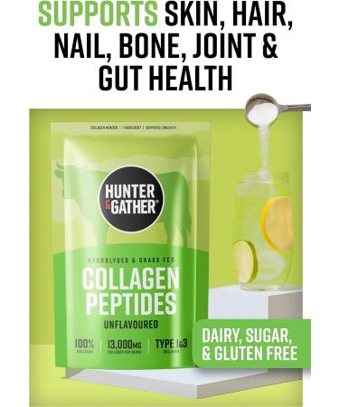 Hunter & Gather Optimal Keto Bundle - C8 & C10 MCT Thrive Fuel + Bovine Collagen Powder | Supplements for Men and Women (400g Collagen, 500ml MCT) - Buy Online on GoSupps.com