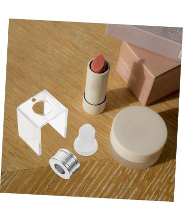  Anneome Anneome Lipstick Mold Lipstick Mold Cosmetic Cream Lip Mold for Makeup DIY Handmade Home Lipstick Maker Silica Gel Transparent - Buy Online on GoSupps.com