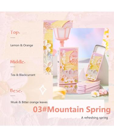 Solid Perfume Balms 3 Pack Women Solid Colognes Portable Pocket Balm Perfect for Travel Use Natural Fragrance Perfume for Women Fresh 0.18 Fl Oz (Pack of 3) - Buy Online on GoSupps.com