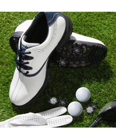 Pack of 16 Replacement Golf Shoe Cleats - Easy Installation Tooth Spikes for All Golfers | International Shipping - Buy Online on GoSupps.com