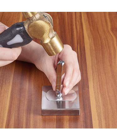 BENECREAT 6mm Bee Metal Design Stamp for Jewelry, Leather, Wood Crafting | Electroplated Hard Carbon Steel Punch Tool - Buy Online on GoSupps.com