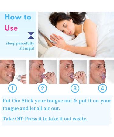 Keepaty Anti-Snoring Tongue Device - Sleep Apnea Night Aid for Men and Women - Buy Online on GoSupps.com