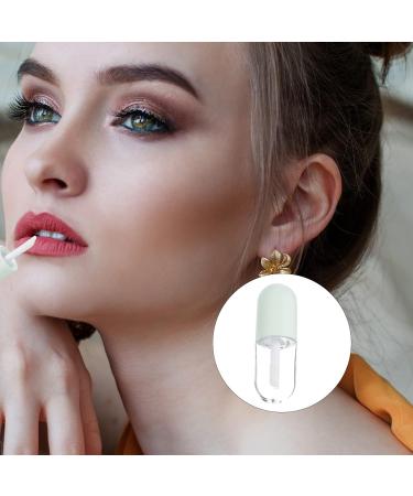 10 Pack Mini Lip Gloss Bottles - 5ml Clear Lip Balm Tubes for DIY Makeup - Refillable Lipstick Containers for Women & Girls - Buy Online on GoSupps.com