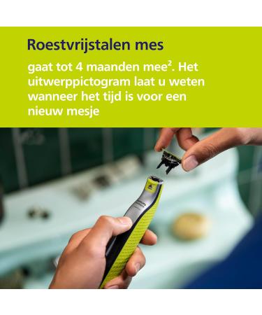 Philips Consumer Philips OneBlade 360 Authentic Face & Body Electric Beard Trimmer Shaver and Body Groomer 3x 360 blades 4x Stubble Comb 1235mm 1x Body Kit QP283431 - Buy Online on GoSupps.com