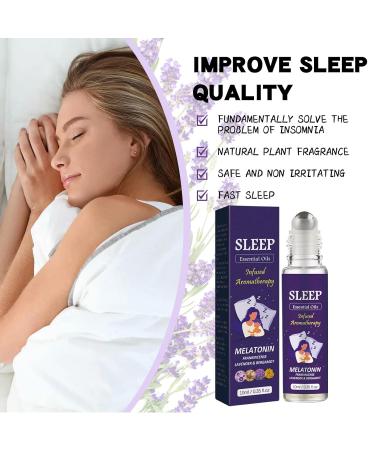 Sleep Roller Oil - Calming Essential Oil for Stress Relief & Better Sleep | 10ml Travel Size - Buy Online on GoSupps.com