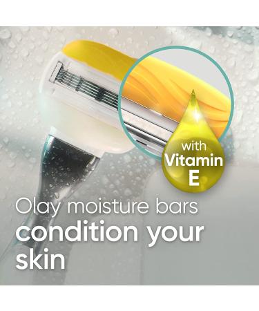 4-Count Gillette Venus ComfortGlide Razor Blade Refills Infused with Olay Coconut Scent - Buy Online on GoSupps.com