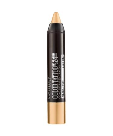Maybelline Eyestudio ColorTattoo Concentrated Crayon 745 Gold Rush 0.08 oz - Long-Lasting Eye Makeup - Buy Online on GoSupps.com
