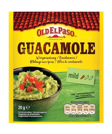 Old El Paso - M lange d' pices pour Guacamole 20 g 1