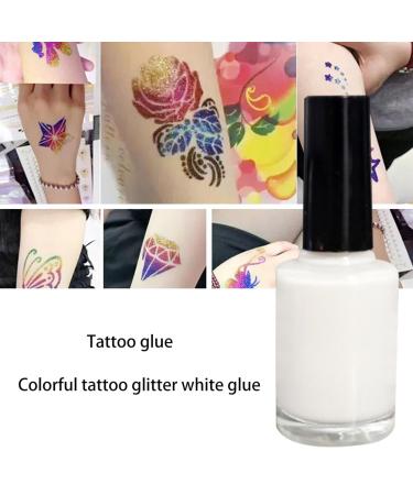 White Fine Glitter Face Glitter Glue Cosmetic Body Glue Glitter Glue Makeup Ultra Fine Glitter Powder for Nails Tumblers Ornaments Makeup Body Resin Glitter Bulk - Buy Online on GoSupps.com