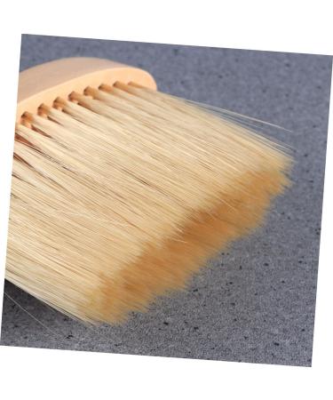 Plafope Vintage Shaving Brush - Soft Salon Shaver & Hair Cleaning Brush for Men | Wooden Neck Dusting Brush - Buy Online on GoSupps.com