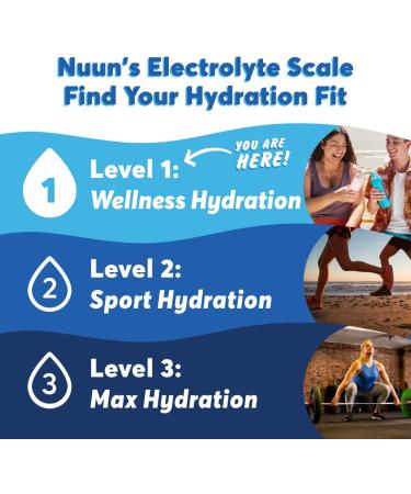 Nuun Daily Wellness Hydration Electrolytes Mixed Berry 40ct (4 Tubes) - Buy Online - Buy Online on GoSupps.com