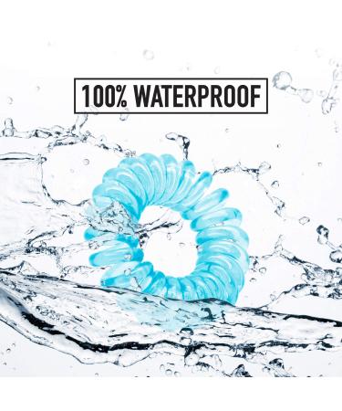Lindo Small SwirlyDo (3x5pc Set) - Premium Waterproof Hair Ties, No Pony Line, No Headaches, No Slip - Neutral - Buy Online on GoSupps.com