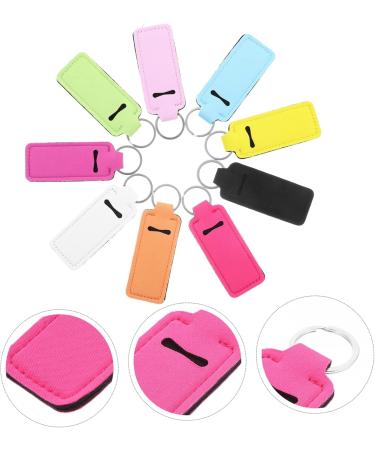  FRCOLOR FRCOLOR 36 Pcs Lip Case Colorful Lip Gloss Colorful Outdoor Decor Lipstick Cover Keychain Lip Protector - Buy Online on GoSupps.com
