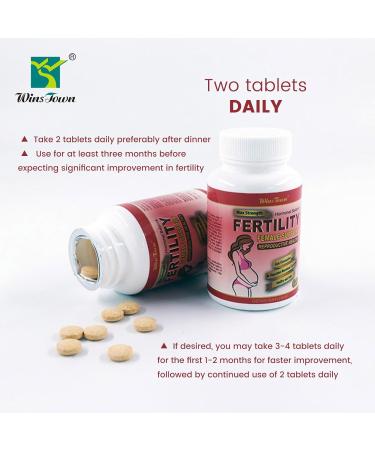 Female Fertility Supplement Fertility Tablet for Women with Prenatal Vitamins Support Hormone Balance & Conception 60 Tablets - Buy Online on GoSupps.com