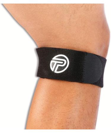 Pro-Tec Athletics Back of Knee Wrap Black