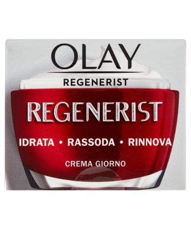 Olay Olay Regenerist Day Face Cream Active Moisturizing Anti-Wrinkle and Firming Skin Care Cream with Niacinamide and Anti-Aging Peptides. Renews Firms and Moisturizes. Non-Grainy. 50