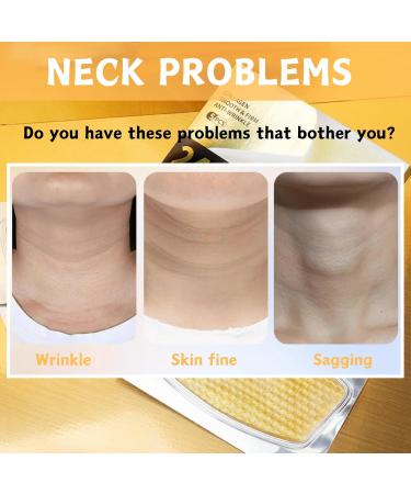 Collagen Neck Mask Dark Neck Remover Neck Wrinkle Patches Anti Aging Neck Mask 24K Gold Anti Wrinkle Patches For Skin Anti Ageing Neck Wrinkle Patch For Neck Tightening And tightening - Buy Online on GoSupps.com