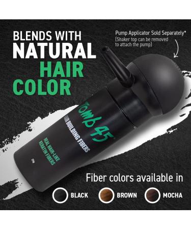 Tomb45 Hair Building Fibers - Mocha | Instantly Thicker Hair Solution - Buy Online on GoSupps.com