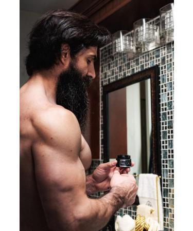 Beard Struggle Warrior's Beard Balm - Vanir's Wisdom 50g Platinum - Luxurious Cologne-Grade Fragrance, 100% Natural Ingredients - Buy Online on GoSupps.com