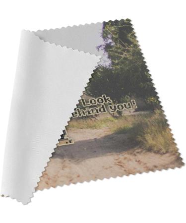 Urban Backwoods Look Behind You! Microfiber Cloth - Premium Glasses Cleaning Cloth for Crystal Clear Vision - Buy Online on GoSupps.com
