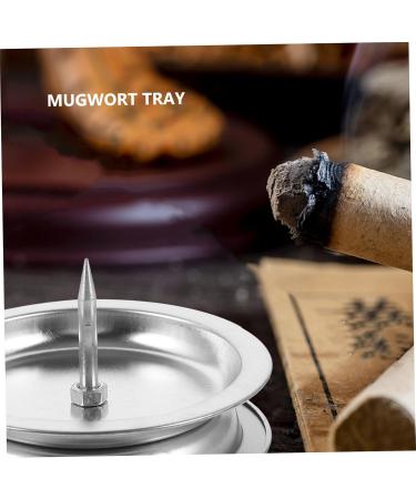 Beaupretty Moxibustion Stick Base - 2 Piece Metal Incense Holder & Moxa Storage Rack for Home Use - Buy Online on GoSupps.com