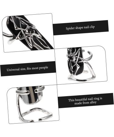 FOMIYES Spider Nail Ring Accessories Dark Alloy 3.2X1.3X1.2CM Extended Spider - Buy Online on GoSupps.com