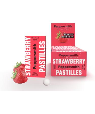 STRAWBERRY Pastilles 15g (Pack of 12) - Buy Online on GoSupps.com
