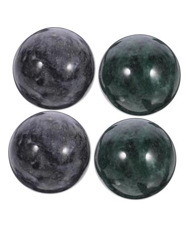 Lurrose hand 6 sets of spherical massager Hand massage devices massage devices massage devices for adult wrist massagers of the round planet metal baoding strengthen playing with