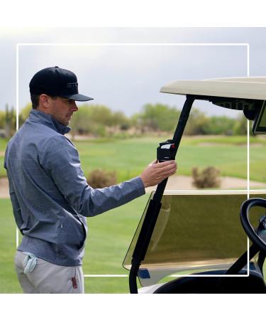 STICKIT Magnetic Rangefinder Strap - Securely Attach to Golf Carts and Clubs | Slim Adjustable Design | Gen3 Grey - Buy Online on GoSupps.com