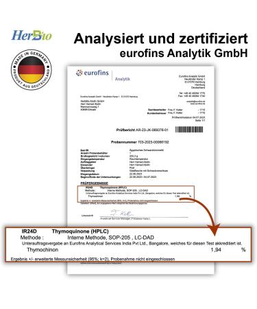 Herbbio Egyptian Black Cumin Oil 250ml - Cold-Pressed 100% Natural Raw Food Quality Black Seed Oil - Buy Online on GoSupps.com