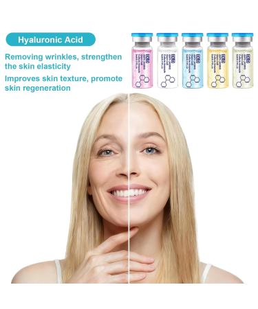 BB Facial Glow Starter Kit Exosomes for Skin booster Set - 10 Vials Hyaluronic Acid Serum Radiance Moisturising Pigments for Skin Treatment Essence - Buy Online on GoSupps.com