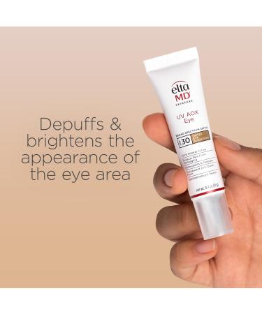 Buy EltaMD UV AOX Tinted Eye Sunscreen SPF 30 | Mineral Sunscreen for Eye Area | 100% Mineral Formula | 0.4 oz Tube - International Shipping Available - Buy Online on GoSupps.com