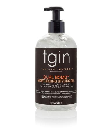 tgin Curl Bomb Moisturizing Styling Gel For Natural Hair - Dry Hair - Curly Hair  13 oz - Buy Online on GoSupps.com
