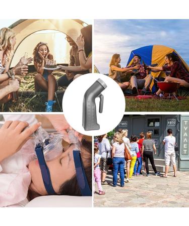 Unisex 1000ML Urine Bottle for Men & Women - Travel Urinal with Lid | Ideal for Camping & Car Travel - Buy Online on GoSupps.com