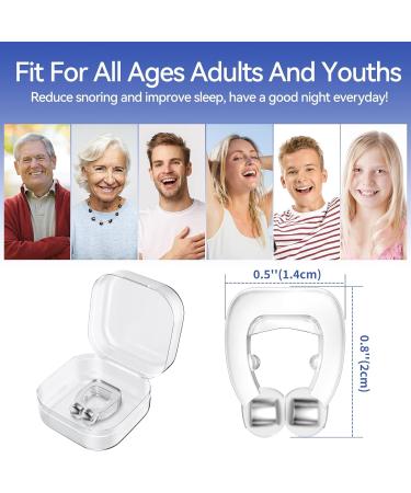 Taoscare Anti Snoring Devices Snoring Solution for Men and Women Silicone Magnetic Nose Clip Effective Hale Breathing Aid Stop Snoring Aids to Snooze Sleep (10 Pack) - Buy Online on GoSupps.com