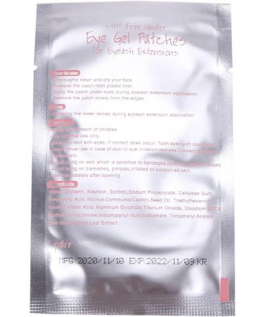 Vadillo 100x Eye Protection Gel Eyelash Pad Patch Lint Individual Lashes Extension Eye Mask - Buy Online on GoSupps.com