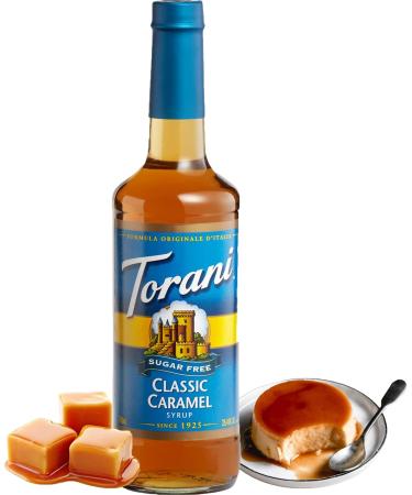 Torani Sugar-Free Syrup Classic Caramel 25.4-Ounce Bottle by Torani - Buy Online on GoSupps.com