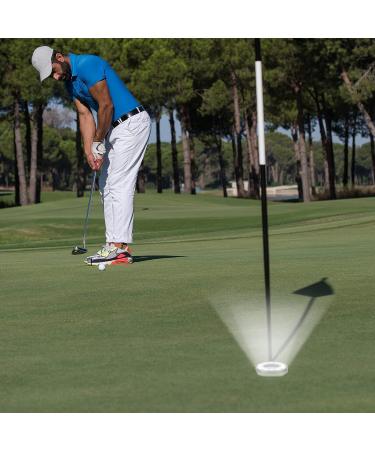 Glow-in-the-Dark Golf Hole Lights - 12 Pcs LED Glow Ball Putting Green Accessories - Buy Online on GoSupps.com