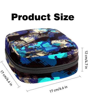 Portable Dinosaur Camouflage Storage Bags for Women's Bandages Menstrual Pads Panty Liners & More - Perfect for School & Office - Buy Online on GoSupps.com