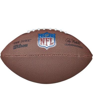 WILSON NFL Authentic Footballs - The Duke Brown Mini Replica Football - Buy Online on GoSupps.com