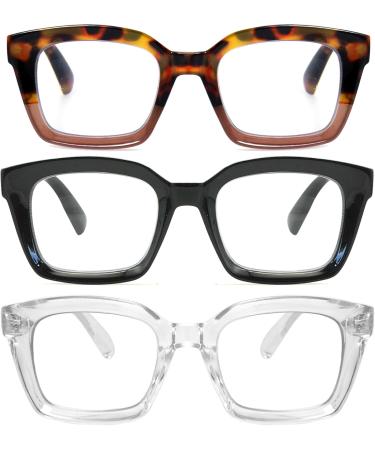 HIYANJN Caeyer Blue Light Blocking Glasses - Stylish Square Glasses for Men & Women | Reduce Eye Strain & Improve Comfort - Buy Online on GoSupps.com