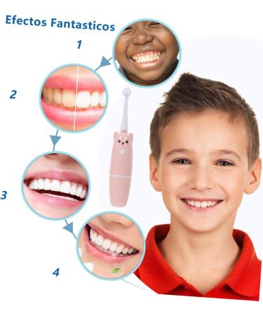 BUIFULSIC 1STK Kids Electric Toothbrush - Waterproof Travel Whitening Brush for Children - Fun Caricature Design for Effective Oral Care - Buy Online on GoSupps.com