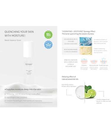 Buy Botanic 3150 Moist Essence Toner - Hydrating Skincare for All Skin Types | Worldwide Shipping - Buy Online on GoSupps.com