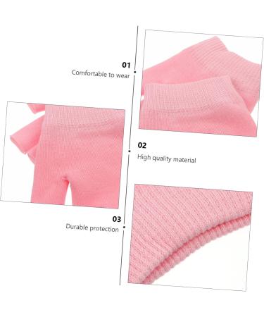 HONMEET 2 Pairs Gel Gloves Moisturizing Gloves Overnight Moisturising Gloves for Beauty Care Gloves Cotton Moisturizing Gloves Moisture Gloves Dry Hands Hand Gloves Spa Gloves Dipping 16X13X1CM - Buy Online on GoSupps.com