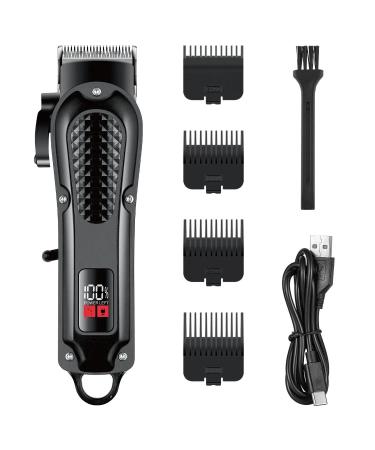 Hair Clippers for Men Electric Hair Clipper UBS Rechargeable Cordless Beard Trimmer Men Powerful Electric Hair Clipper Trimming Tool One Color