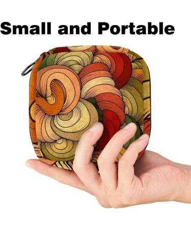 Color Wave Floral Sanitary Napkins & Menstrual Cup Pocket - Stylish Storable Period Essentials for Women & Teen Girls - Buy Online on GoSupps.com