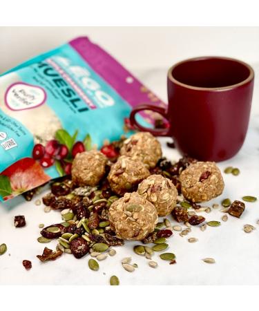 ZEGO Foods Organic Superfood Oatmeal & Muesli - Apple Cranberry 13oz - Certified Gluten-Free - Buy Online on GoSupps.com