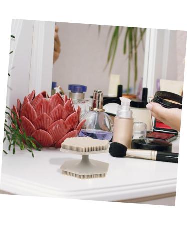 Didiseaon Face Brush Scrubber Face Scrub Face Washer Brush Silicone Face Cleansing Brush Facial Cleansing Brush Face Exfoliator Face Wash Brush Silica Gel Double Sided Makeup Brush 6.50X6.50X4.00CM Grey - Buy Online on GoSupps.com